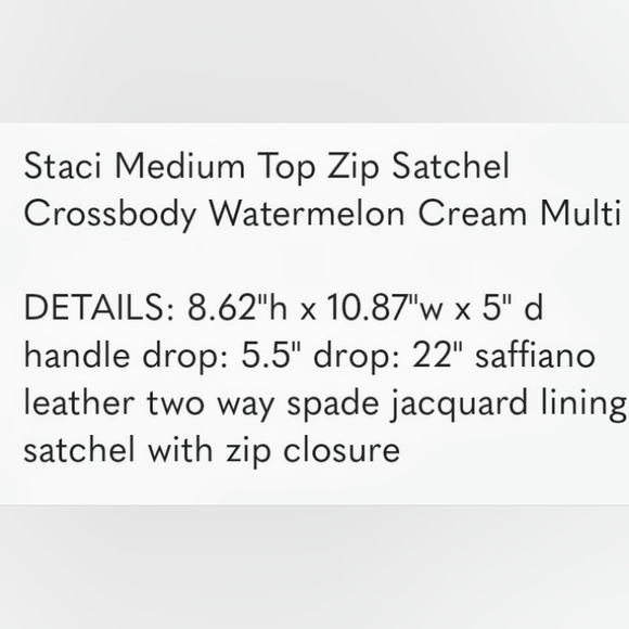 Kate Spade (2) Satchel & Wristlet In Watermelon, Both NWT; BEAUTIFUL! - Picture 7 of 13